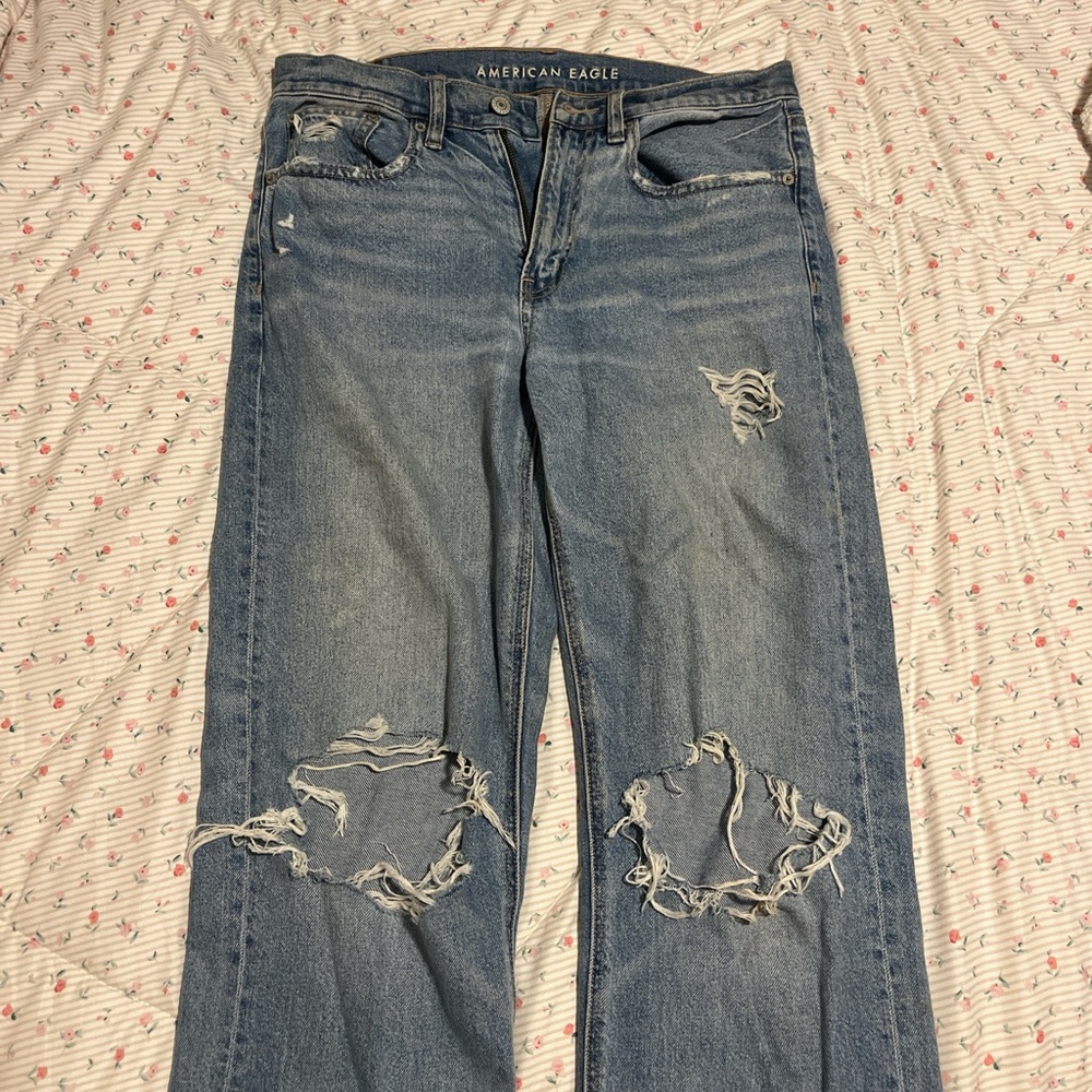 american eagle low rise baggy jeans 🦅